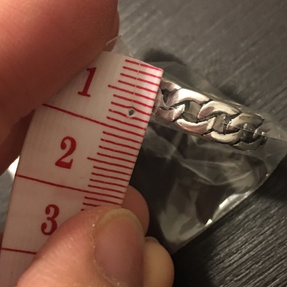 NEW 925 Sterling Silver ring boho adjustable size - Picture 6 of 7